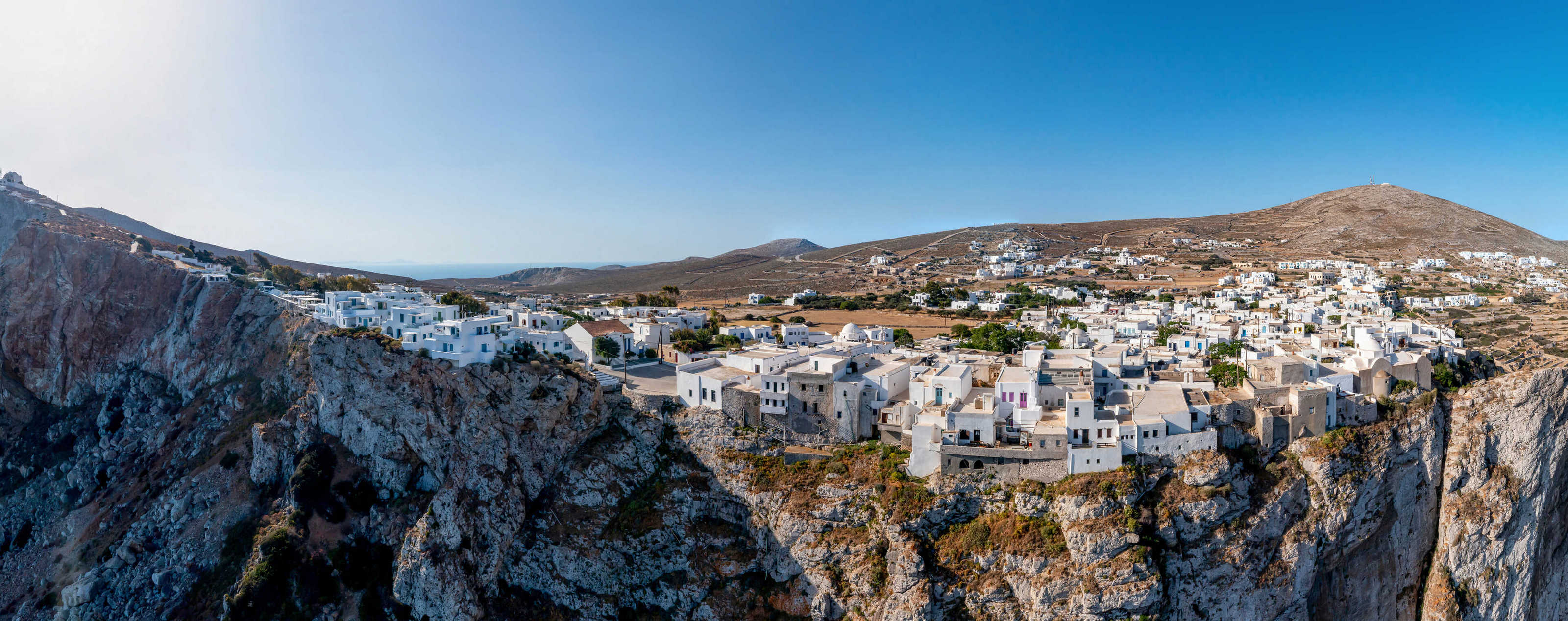 Greece Changes COVID 19 Certificate Validity For Domestic Travel   Folegandros Island Greece Cyclades Panoramic 